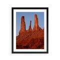 Plakat w ramie 40x50 - Wielki Kanion - majestat pustyni - Wielki Kanion, pustynia - rama czarna