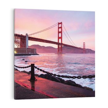 Obraz na płótnie 50x50 - Golden Gate most USA - Golden Gate, most