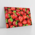 Obraz na płótnie 120x80 - Słodkie kuszenie - truskawki, owoce
