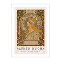 Plakat bez ramy 40x50 - Mucha: Reprodukcja i Typografia na Plakacie - reprodukcja, alfons mucha
