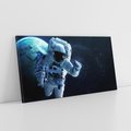 Obraz na płótnie 120x60 - kosmiczna podróż - kosmonauta, ziemia