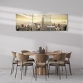Obraz na płótnie 150x50 - Magia Manhattanu: miasto, które nigdy nie śpi - Manhattan, NY