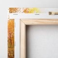 Obraz na płótnie 30x30 - Moc konia w zachodzie słońca - koń, słońce