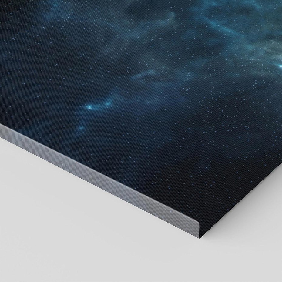 Obraz na płótnie 120x40 - Wędrówka przez galaktyki - ziemia, kosmos