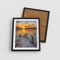 Plakat w ramie 40x50 - Magia zachodu słońca - zachód, słońca - rama czarna
