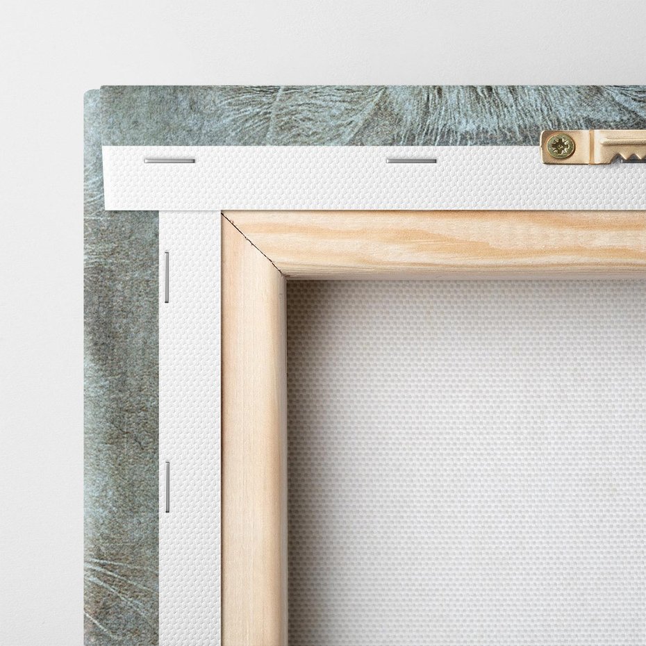 Obraz na płótnie 140x70 - Zwierzęca abstrakcja: Kot - kot, zwierzę