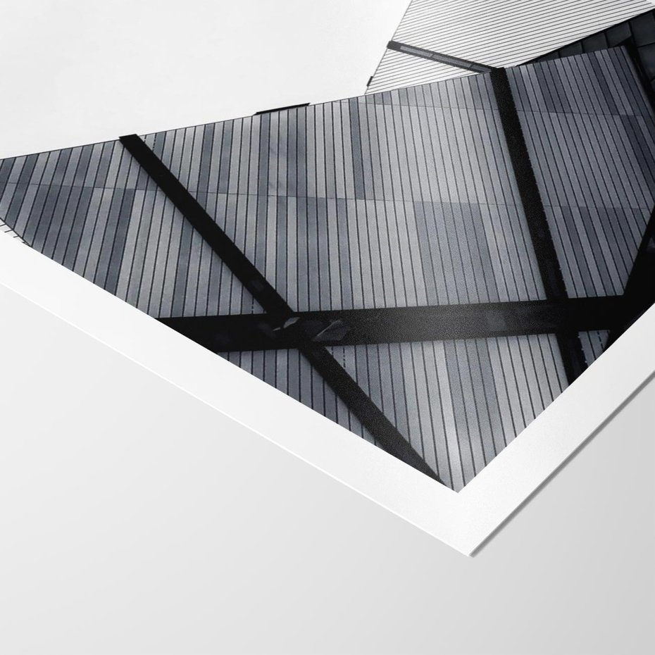 Plakat bez ramy 40x50 - Nowoczesna Metropolia - architektura, proste linie