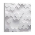 Obraz na płótnie 40x40 - Kreatywna Forma - geometryczny, 3D
