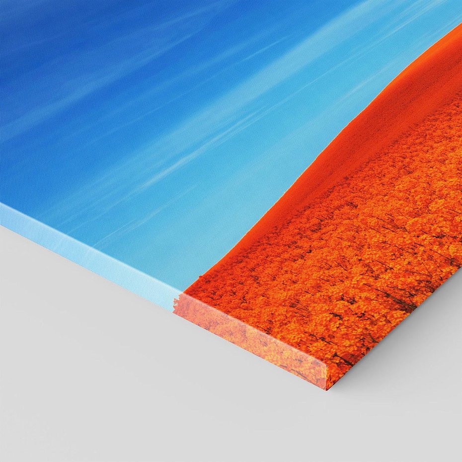 Obraz na płótnie 100x70 - Drzewo serca: Połączenie z niebem - drzewo, serce