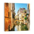 Obraz na płótnie 50x50 - Magia Kanałów Weneckich - Wenecja, kanały