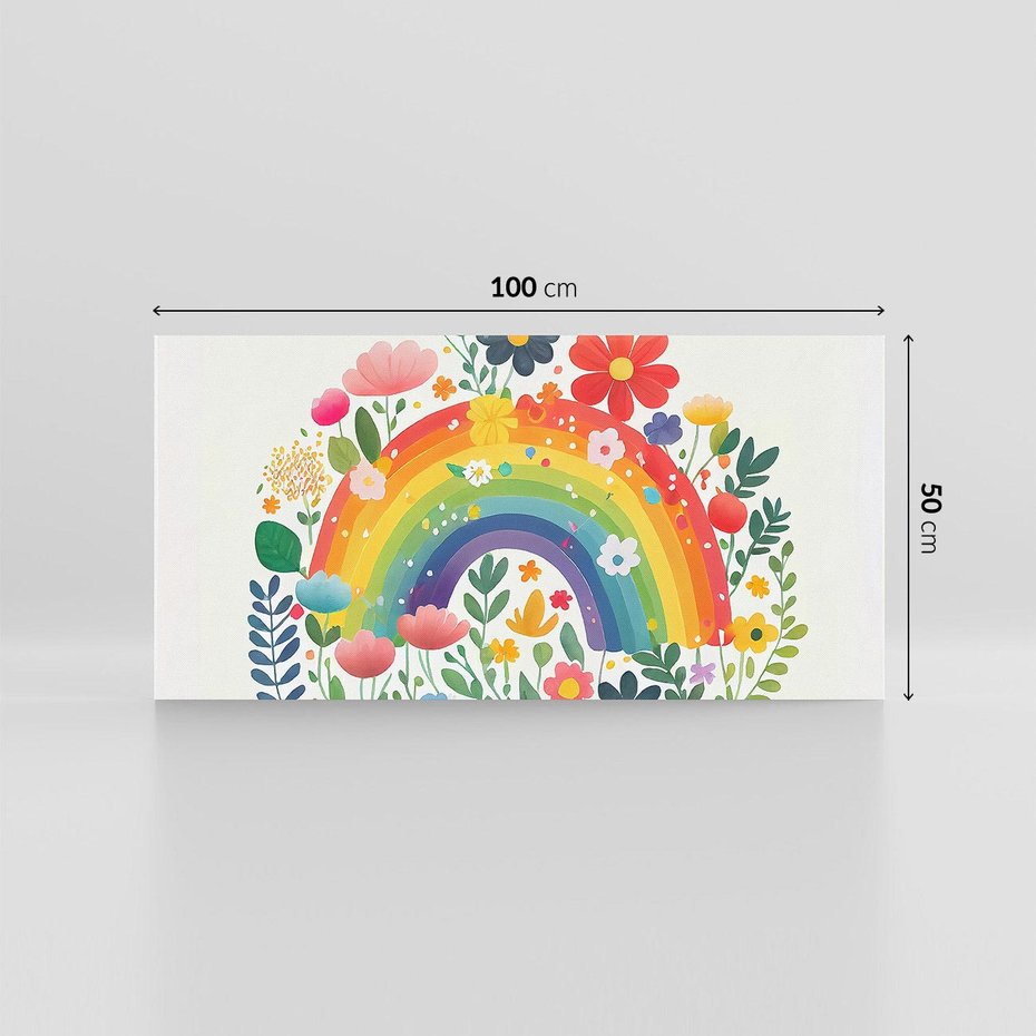 Obraz na płótnie 100x50 - Kolorowe Marzenia - obraz do pokoju dziecka, dziewczynki