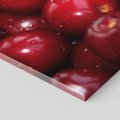Obraz na płótnie 60x60 - Wiśnie Owocowa Rozkosz - wiśnie, owoce