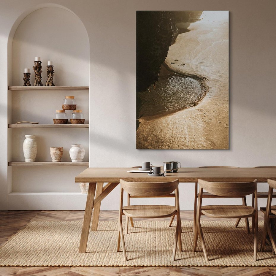 Obraz na płótnie 80x120 - Relaksujący Raj - plaża, morze