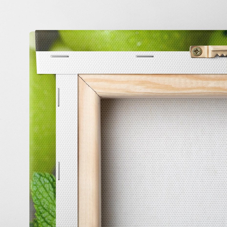 Obraz na płótnie 120x40 - Jabłkowa kolorystyka - jabłka, owoce