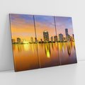 Obraz na płótnie 120x80 - miasto świateł - Miami, Floryda