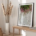 Plakat bez ramy 30x40 - Fioletowe Wrzosy - wrzosy, fiolet