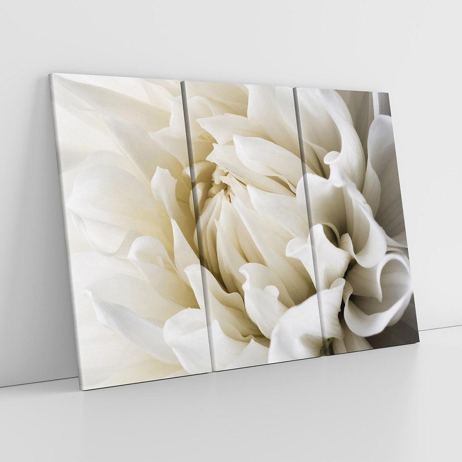 Obraz na płótnie 120x80 - Białe Kwiaty Delikatności - białe, kwiaty