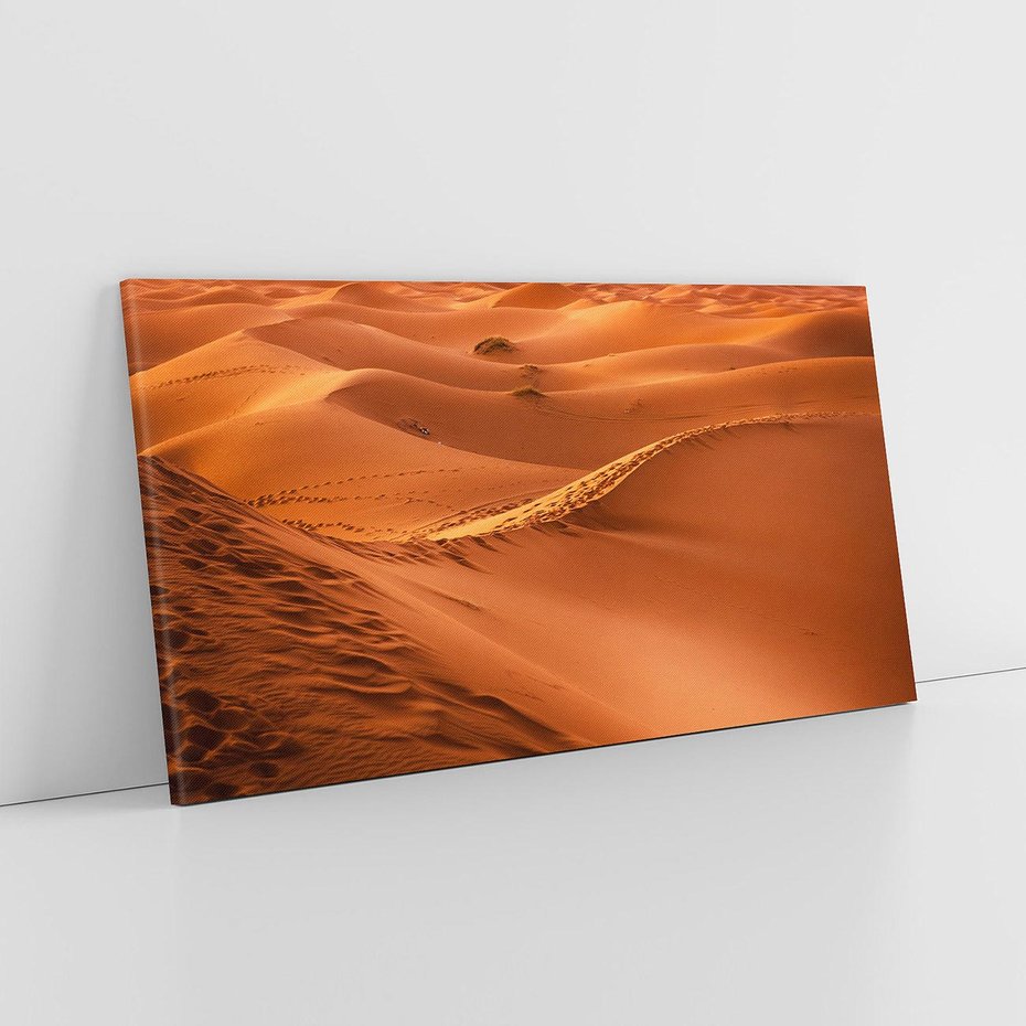 Obraz na płótnie 120x60 - Pustynny krajobraz - pustynia