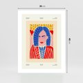 Plakat bez ramy 30x40 - Impulsy Czasu - kobieca sztuka, abstrakcja