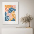 Plakat bez ramy 30x40 - Migotliwe Marzenia - kwiaty, rośliny