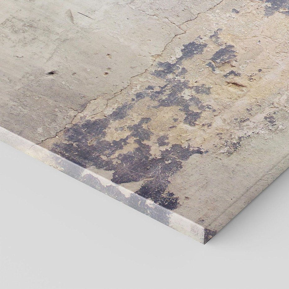 Obraz na płótnie 70x50 - Surowość ściany z betonu - ściana, beton