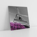Obraz na płótnie 30x30 - Urok Eiffla w Paryżu - Eiffla, Paryż
