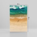 Obraz na płótnie 50x70 - Oaza Relaksu - plaża, morze