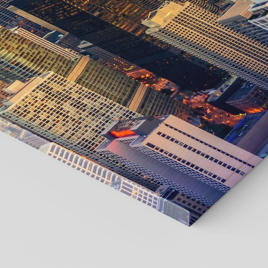 Obraz na płótnie 70x100 - Wieżowce Nowego Jorku - Manhattan, wieżowce