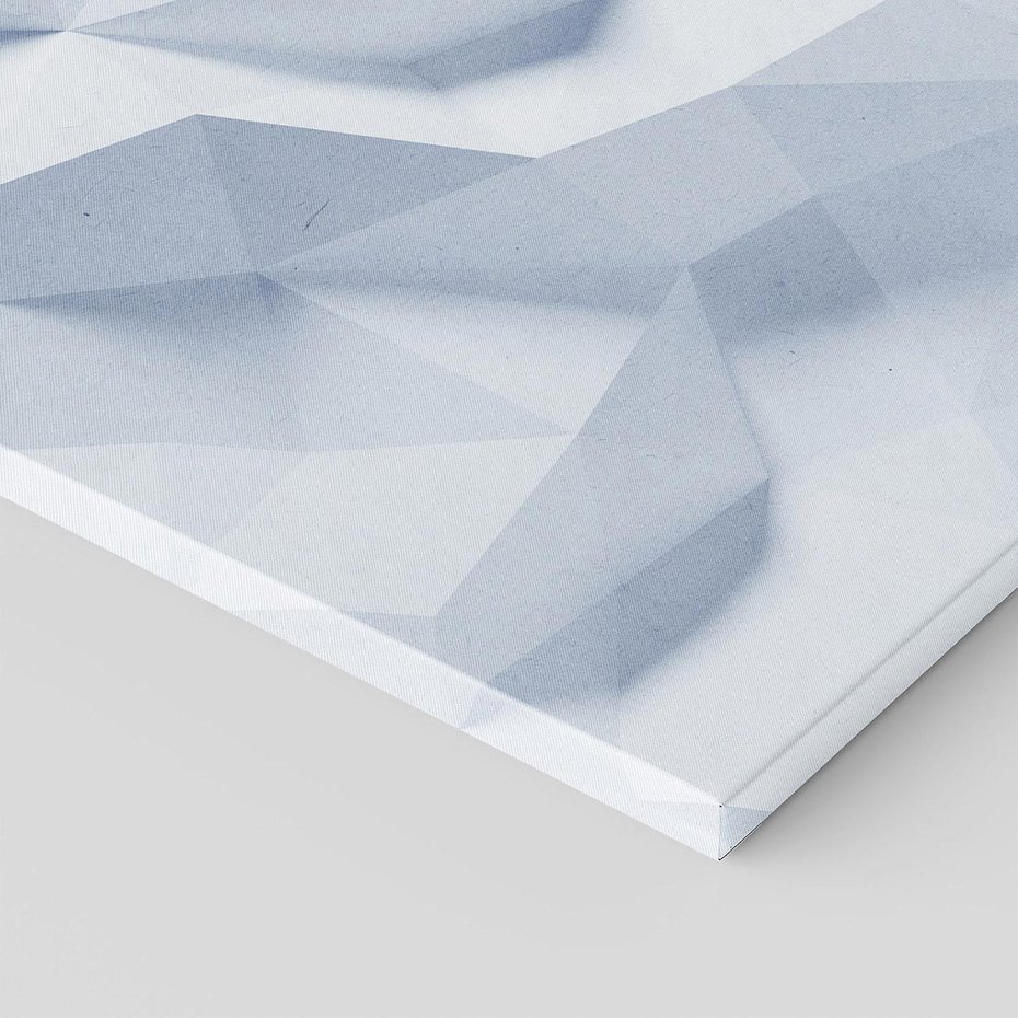 Obraz na płótnie 120x80 - Trójwymiarowa geometria - geometria, 3d