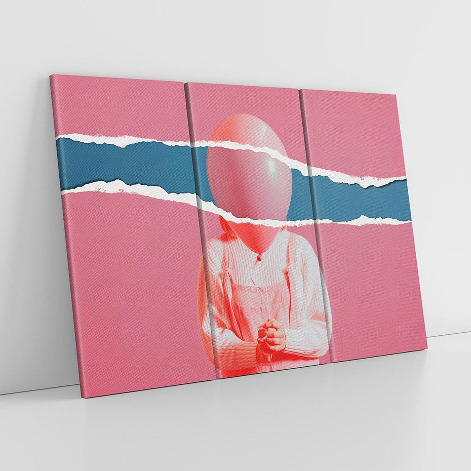 Obraz na płótnie 120x80 - Kolaż Wyobraźni - kolaż zdjęć, styl retro