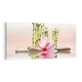 Obraz na płótnie 120x60 - Harmonia i relaks - spa, bambus
