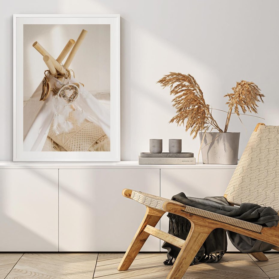 Plakat bez ramy 40x50 - Oaza Swobodnego Stylu - boho, tipi
