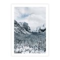 Plakat bez ramy 30x40 - Góry Śnieżnej Krainy - góry, szczyty