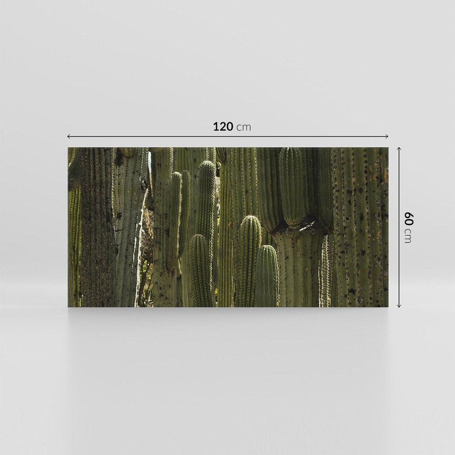 Obraz na płótnie 120x60 - Wyjątkowy Klimat Boho - kaktusy, pustynia