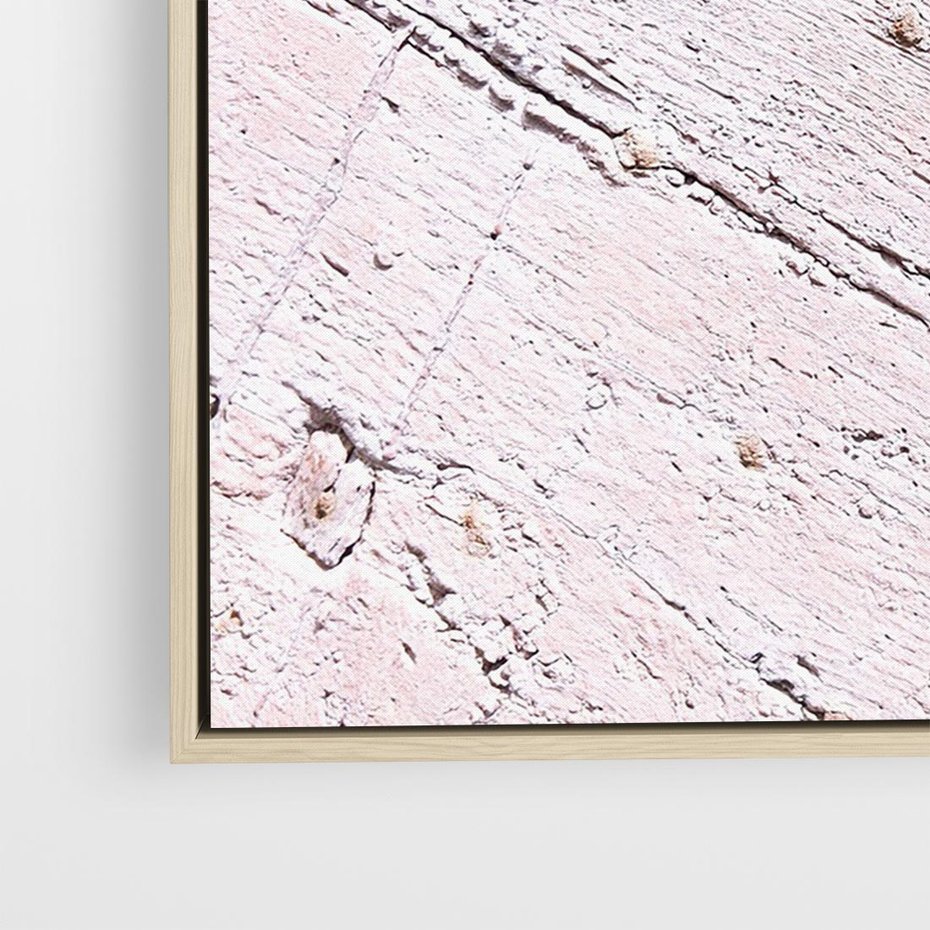 Obraz w ramie 70x50 - Nowoczesna Elegancja - beton, struktura - rama drewno