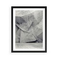Plakat w ramie 50x70 - Architektura w trójwymiarowym wymiarze - architektura, 3D - rama czarna