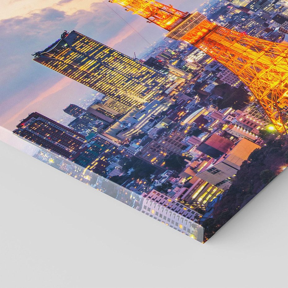 Obraz na płótnie 120x60 - Tętniące życiem Tokio - Tokio, Japonia