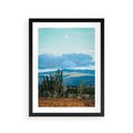 Plakat w ramie 30x40 - Malowniczy Pejzaż - pustynia, pejzaż - rama czarna