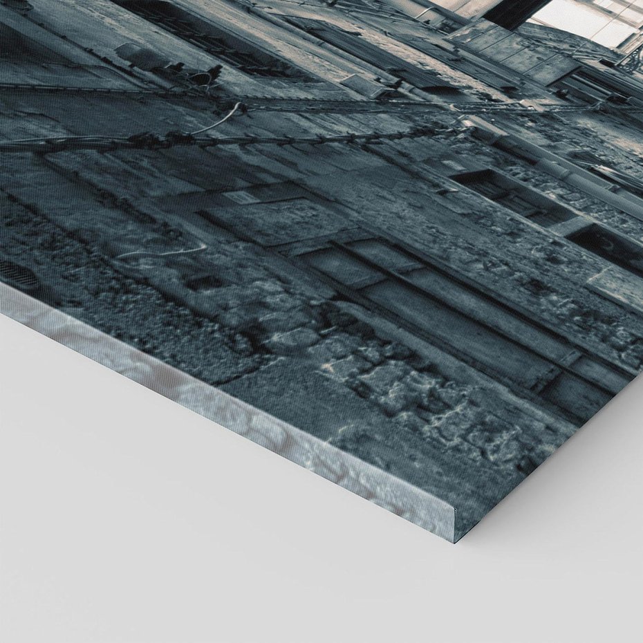 Obraz na płótnie 120x80 - Odkryj tajemnice miasta - uliczka, perspektywa