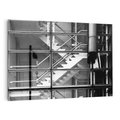 Obraz na płótnie 70x50 - Schody do architektonicznej przestrzeni - schody, architektura