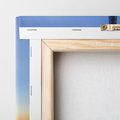 Obraz na płótnie 60x60 - Wieża Eiffla w Innej Odsłonie - wieża, Eiffla
