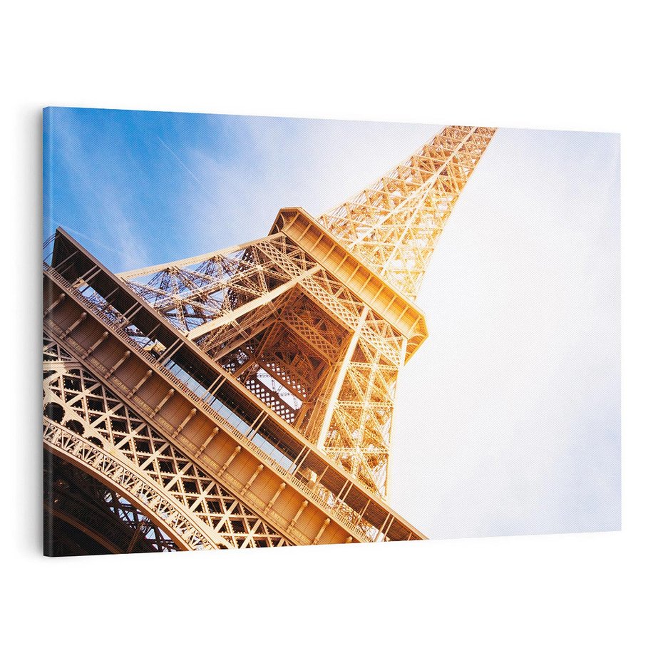 Obraz na płótnie 100x70 - Eiffla - ikona Paryża - Eiffla, Paryż