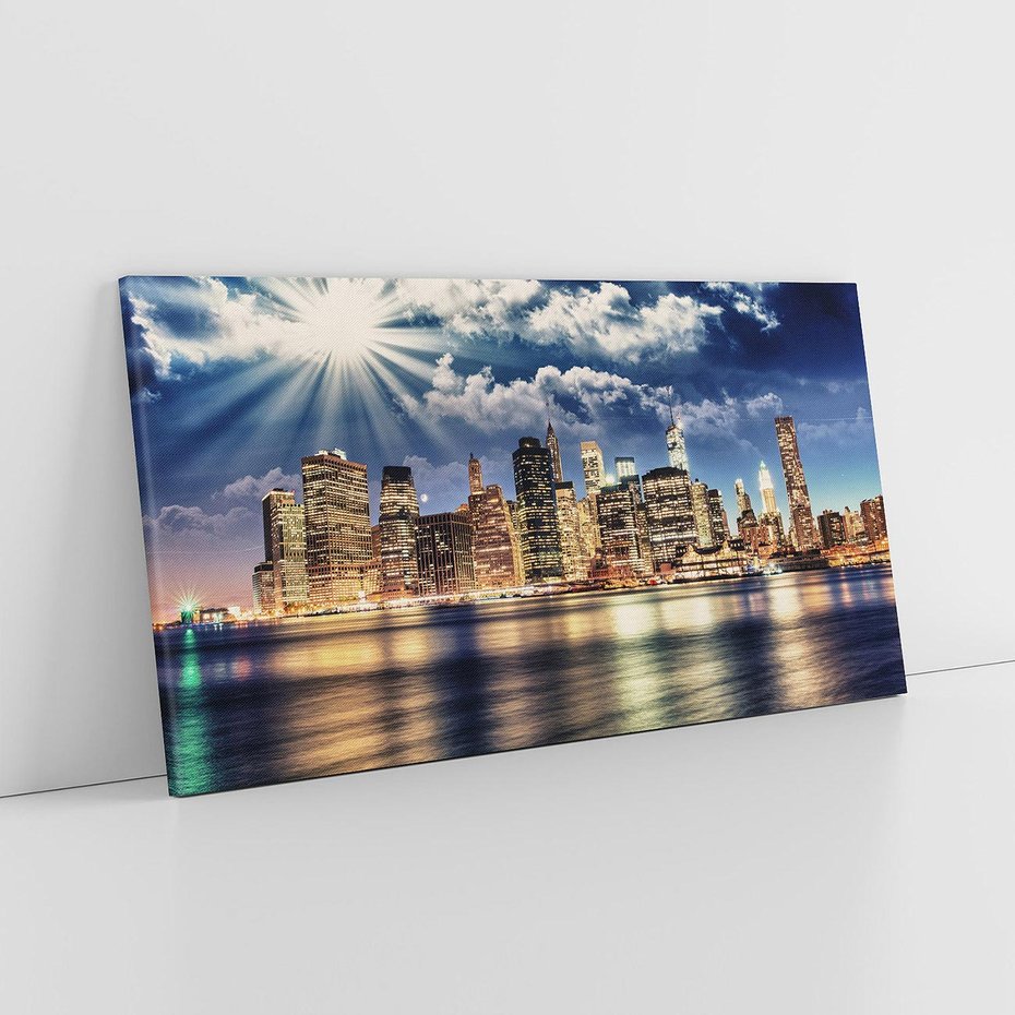 Obraz na płótnie 120x60 - Majestatyczny Manhattan - Nowy York, USA