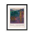 Plakat w ramie 40x50 - Reprodukcja Gauguina: Sztuka Egzotyczna na Plakacie - paul gauguin, plakat - rama czarna
