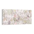 Obraz na płótnie 120x60 - Pejzaże zatajonej duszy - połączenie tekstur, roślinne motywy
