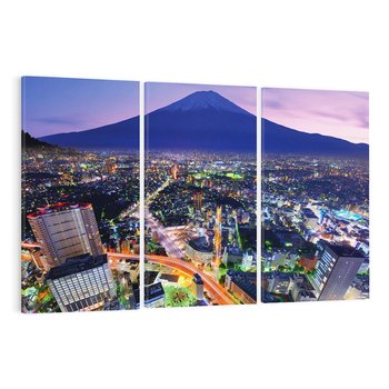 Obraz na płótnie 120x80 - Siła i spokój - wulkaniczne piękno Japonii - wulkan, japonia