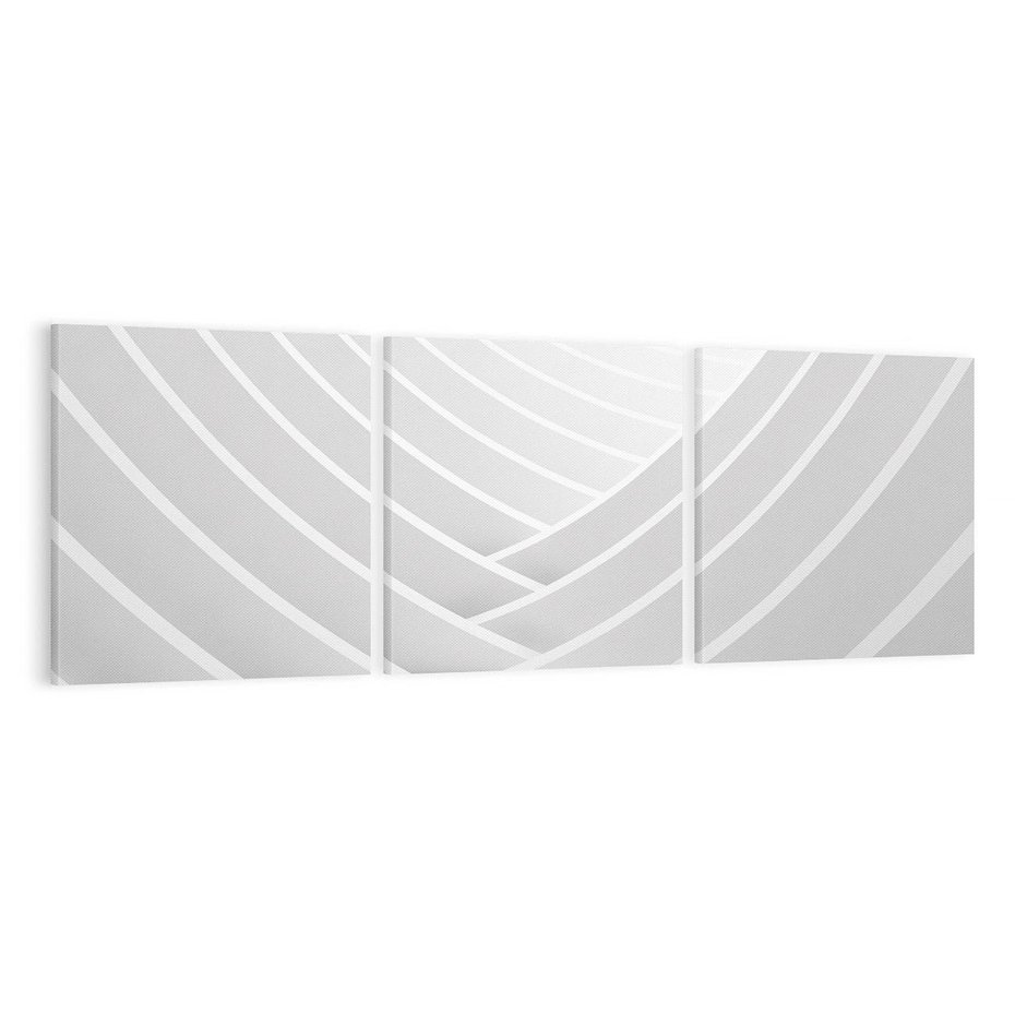 Obraz na płótnie 120x40 - Nowoczesna Ekspresja - abstrakcja, 3D