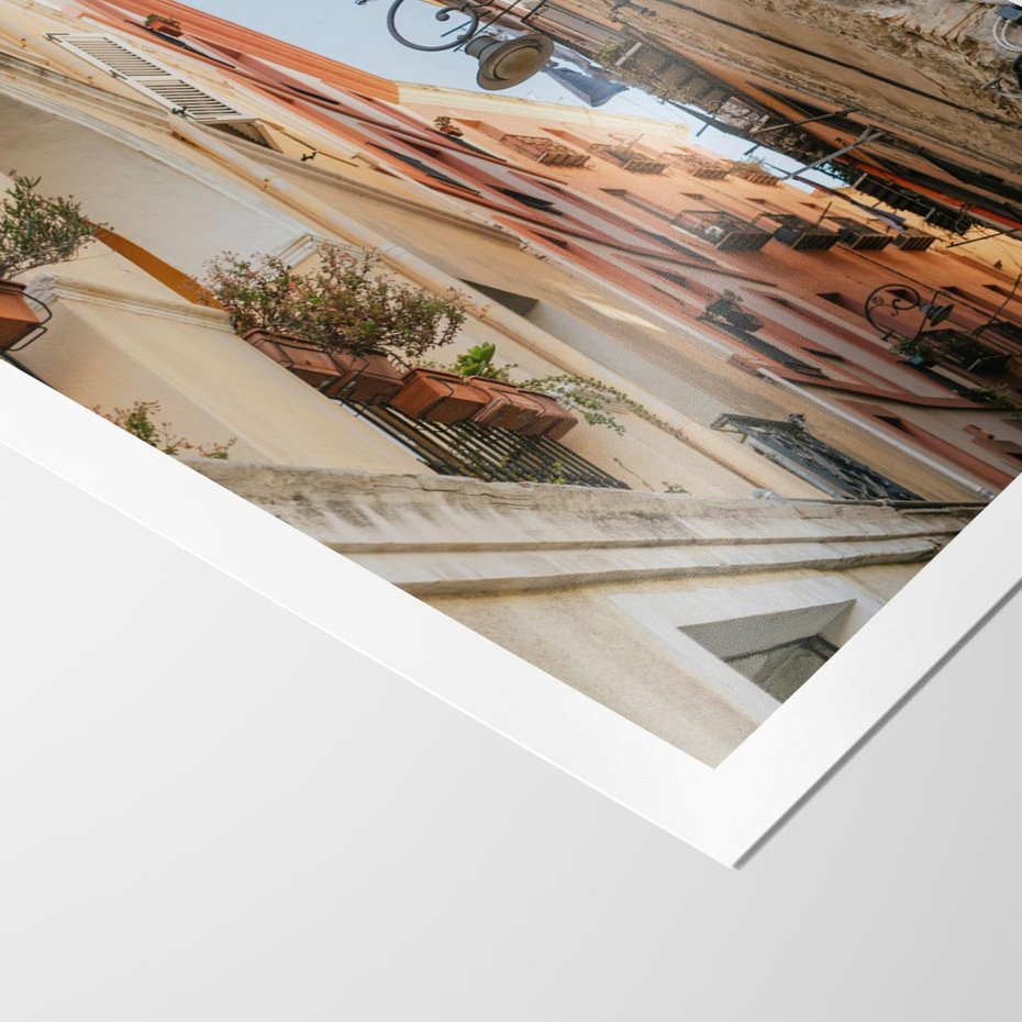 Plakat bez ramy 21x30 - Włoskie uroki - włoskie, uliczki