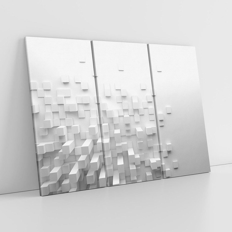 Obraz na płótnie 120x80 - Głębia abstrakcji - ściana, 3D