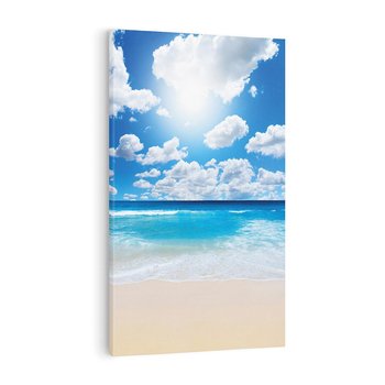Obraz na płótnie 50x70 - Wakacyjna plaża - plaża, wakacje